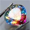 50.60 CT Naturale Mystic Quarzo Pera Taglio Certificato Loose Gemma Con Omaggio