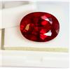 Chirag Gems Naturale Rosso Rubino 5.10 CT Ovale Taglio Birmano Certificato Loose Gemma Con