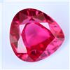 Naturale Rosa-Rosso Rubino 20 A 22 KT Perfetto Pera Certificato Fantastico Gemma