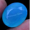 32.70 CT Naturale Blu Polvere Welo Opale Australiano Certificato Non Trattato