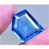 gemscopious 20.80 CT Naturale Blu Acquamarina 17 X 15 MM Certificato Trasparente Loose Gemma