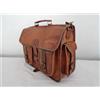 Fatto a mano Borsa Uomo in Pelle Mac Messenger PC Laptop Spalla Brown Nuovo