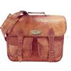 handmade 15/3.4cm Nuovo da Uomo pelle Vintage Tracolla Laptop Bag Computer