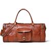 Fatto a mano Uomo Originale Cartella 100% Vera Pelle Viaggio Bagagli Duffle Palestra Best Bag