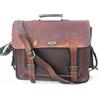 Fatto a mano Borsa Messenger Vintage In Vera Pelle 100% Fatta A Mano Marrone, Satchel Viaggio