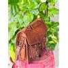 Fatto a mano Pro Pelle Laptop Bag Uomo Vintage Messenger Originale Valigetta Marrone Cartella