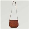 Fatto a mano Vintage Borsa a Tracolla per Donna Cartella Vero Capra Pelle Trun Blocco 22.9cm