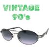 191 Unlimited occhiali da sole uomo made italy anni 90 ovali metallo donna argento UNLIMITED