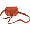 Fatto a mano Borsa A Spalla Vintage In Pelle Di Capra 13" Borsa A Tracolla Grande Offerta