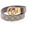 GUCCI Cintura GUCCI GG Marmont GG Supreme 65941792TIC835880 pelle beige marrone NUO...