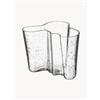 Iittala Vaso in vetro soffiato Aalto, alt. 16 cm