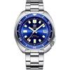 London Craftwork SD1970 Steeldive Captain Willard 6105 Orologio subacqueo automatico con movimento NH35, Blu, Militare