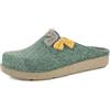 inblu Pantofole Donna Ecofriends con Applicazione a Fiore, Materiale Riciclato, Tacco 3,5 cm