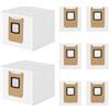 VIEWALL Confezione da 8 sacchetti compatibili con aspirapolvere robot Eufy E25 Omni/E28 Omni/C28, sacchetti di ricambio a 4 strati monouso E25
