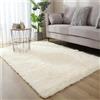 ZDSDZSD Tappeto Salotto Peloso Morbido, Tappeto Camera da Letto Pelo Lungo Moderno, Lavabile in Lavatrice Antiscivolo, Tappeto Cameretta Shaggy rug Soggiorno Scendiletto(P,80 x 160 cm)