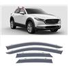 DXQxue Deflettori d'Aria Antiturbo per Mazda CX-30 DM 2020, Set di Antivento Antipioggia Fume' Oscurati Antipioggia