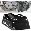 YIEBA Per 390 ADVENTURE 2019-2025 Piastra Motore Guardia Telaio Protettore Coperchio Protezione Motore Per 390 Adventure Accessori Moto (Nero)