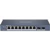 Hikvision DS-3E1510P-SI switch di rete Gestito L2 Gigabit Ethernet (10/100/1000) Supporto Power over (PoE) Nero [DS-3E1510P-SI]