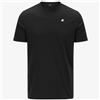 K-WAY - T-SHIRT ODOM JERSEY BLACK