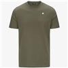 K-WAY - T-SHIRT ODOM JERSEY GREEN LICHEN