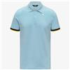K-WAY - POLO VINCENT PIQUE BLUE DREAM