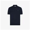 SUN68 - POLO SWEATER STRIPES BASIC NAVY