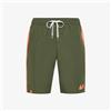 SUN68 - COSTUME UOMO CON BANDA LATERALE LOGO FLUO