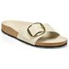 BIRKENSTOCK - MADRID BIG BUCKLE HIGH-SHINE ECRU