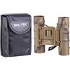 MIL-TEC BINOCOLO COMPACT 10X25 DESERT CON CUSTODIA IN CORDURA