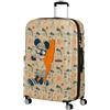 American Tourister Wavebreaker Disney - Mickey Mouse Valigia Rigida Media (67 cm), Valigia da Viaggio, Lucchetto TSA, 4 Ruote, 64 L, 3.6 kg - Mickey Super Surfer
