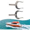 Rowlock in acciaio set 2 pezzi per barca a remi gommone kayak canoa barche