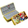 doepeBAE Custodia per Schede di Gioco, Custodie Giochi Switch, Switch Game Card Case, Scatola per Carte con Fodera in Silicone, Con 48 Slot per Cartucce di Gioco e 48 Slot per Schede SD (48D)
