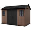 Keter Casetta Da Giardino In Resina Newton Plus 7511/1175 Effetto Legno Keter