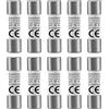 Heschen RT18-32(RO15) - Fusibile cilindrico in ceramica, 10 x 38 mm, 16A 500V, CE, confezione da 10