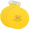WINSOME Ganci a disco per pareti - Supporto per piatti forte invisibile autoadesivo con ganci adesivi - Supporto da parete per appendere quadri, 140mm / 5,5'', (Confezione da 5)