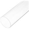 sourcing map Tubo rigido in acrilico trasparente, diametro interno 47 mm, diametro esterno 50 mm x diametro esterno 305 mm, tubo rotondo