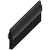 Generico Awalock - Spazzola paraspifferi e parapolvere sottoporta in plastica. Lunghezza 1 m, altezza 120mm