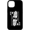 Grandio Design Cute Funny Animal Lover G Custodia per iPhone 13 Mini Lop Bunny Re di Cuori Divertente Pet Pop Art