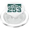 Washington State Pride & PNW Heritage Tacoma 253 Codice Area Montagna PNW Vintage Grunge PopSockets PopGrip per MagSafe