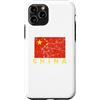 China Flag Asian Heritage Apparel & Gift Custodia per iPhone 11 Pro Bandiera cinese angosciata Uomini Donne Bambini Repubblica Della Cina