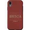 Italy born and Italian apparel Custodia per iPhone XR Vintage Brescia Italia