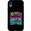 80s Costume Retro Party Vintage Throwbac Custodia per iPhone XR Costume divertente anni '80 con scritta This Is My 80's Costume