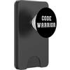 YO! Code Warrior - Dichiarazione scientifica divertente PopSockets PopWallet per MagSafe