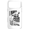Grandio Design Beer & Alcohol Lover Drin Custodia per iPhone 17 Pro Max Funny Beer Lover I Make Pour Decisions Hands - Bottiglia da pinta