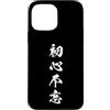 Collezione di kanji giapponesi a quattro Custodia per iPhone 13 Pro Max Spirito Originale Umiltà Grafica Kanji Giapponese