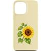Sunflower Botanical Studio Custodia per iPhone 13 Pro Max Girasole Bloom Botanical Nature Floral Lover Design