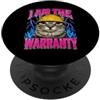 Mechanic I Am The Warranty Funny Craftsm Bootleg Meme Sono il meccanico in garanzia, amante delle auto PopSockets PopGrip Adesivo