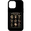 Vintage Forager's Field Guide Apparel Custodia per iPhone 12 Pro Max Funghi commestibili Vintage Botanical