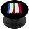 Sierra Leone Austria Heritage Flags Bandiera della Sierra Leone Austria | Radici della Sierra Leone PopSockets PopGrip Adesivo