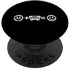 YO! Suonare la musica a fisarmonica rende felici e divertenti fisarmonicisti PopSockets PopGrip Adesivo